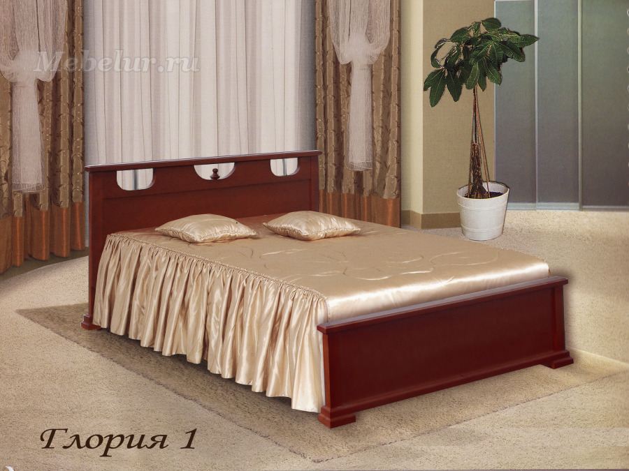Деревянные кровати недорого из массива, каталог цен с фото. Купить ...